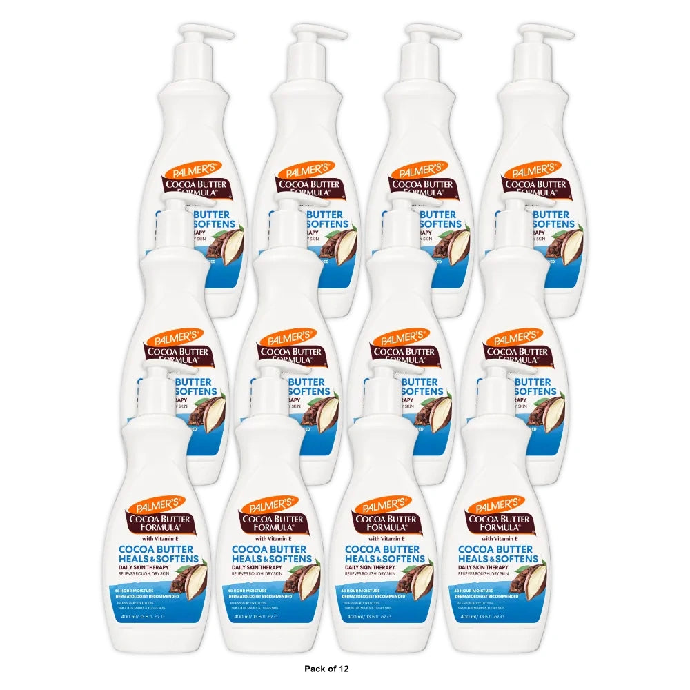 Palmer s Cocoa Butter Formula Daily Skin Therapy Body Lotion 13.5 fl. oz (Pack of 12)