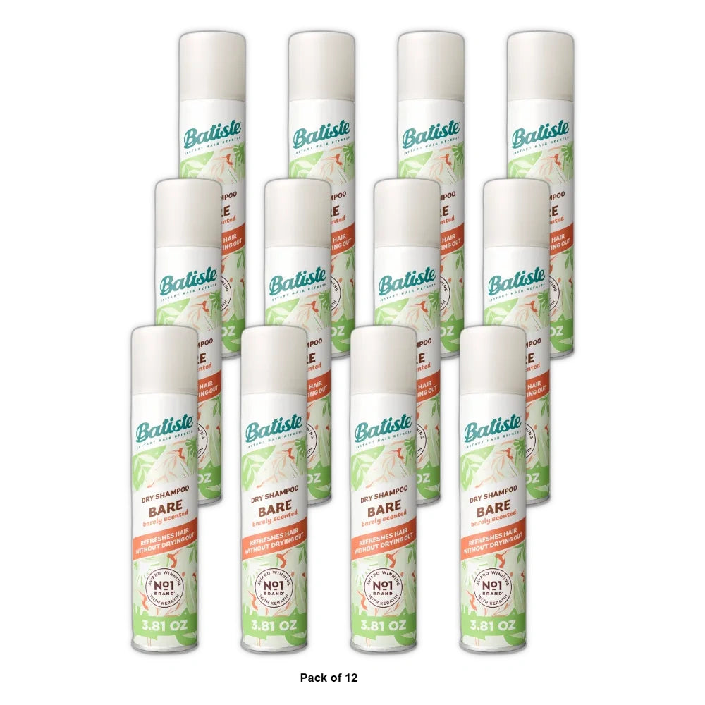 Batiste Dry Shampoo Volume 3.81Oz (Pack of 12)