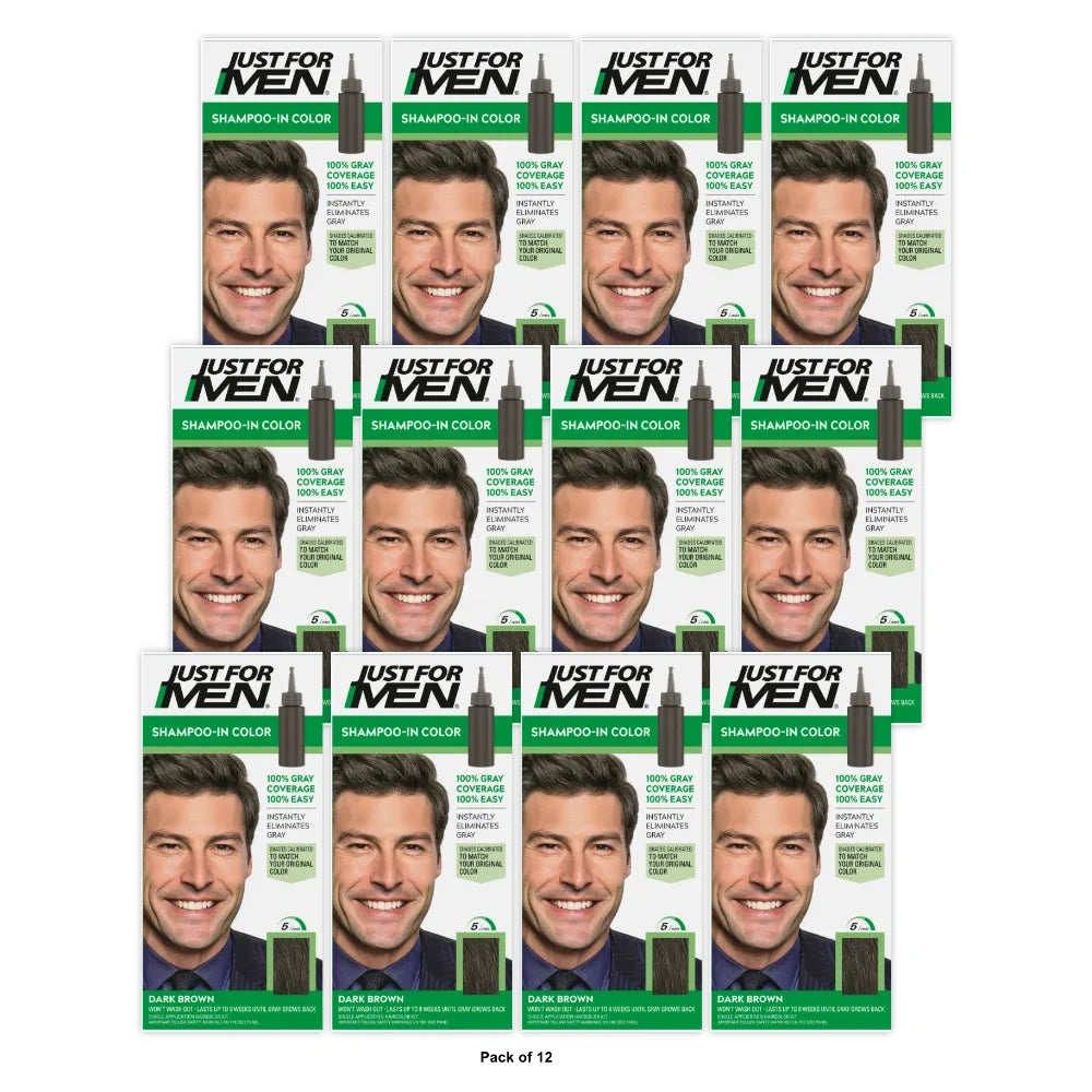 Just For Men Shampoo In Dark Brown H-46 (Pack of 12)