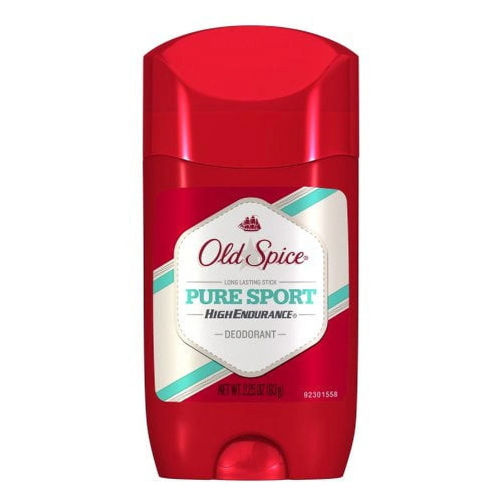 Old Spice Old Spice High Endurance Deodorant Long Lasting Stick Pure Sport, Pure 2.25 oz (Pack of 12)