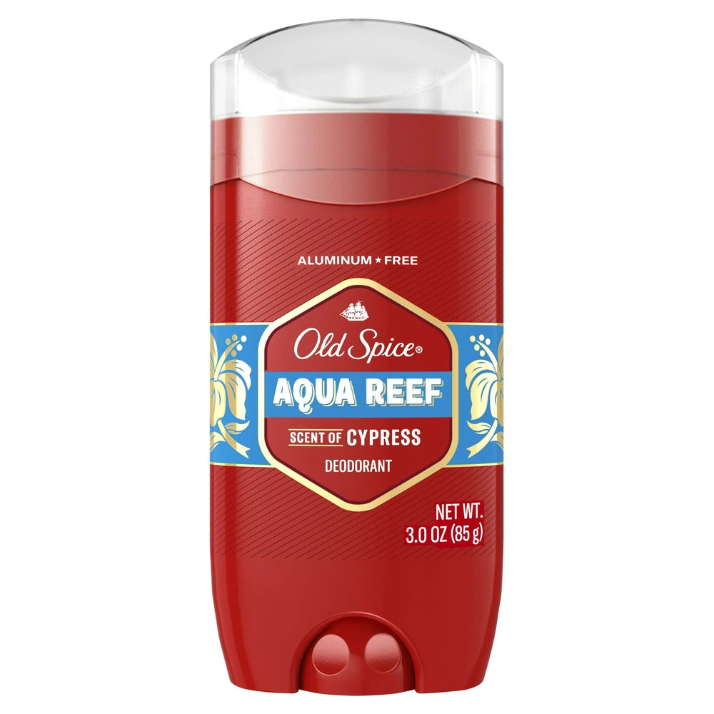 Old Spice Red Zone Aqua Reef Deodorant 3.0 oz (Pack of 12)