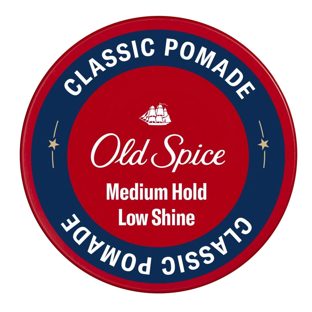 Old Spice Classic Pomade Medium Hold with Low Shine - 2.2 oz (Pack of 12)