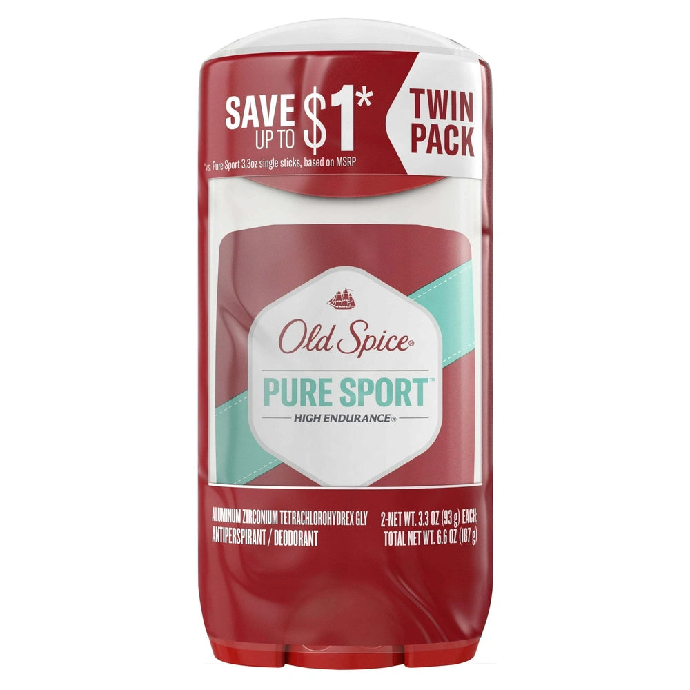 Old Spice High Endurance Antiperspirant & Deodorant for Men 6.6 oz (Pack of 6)
