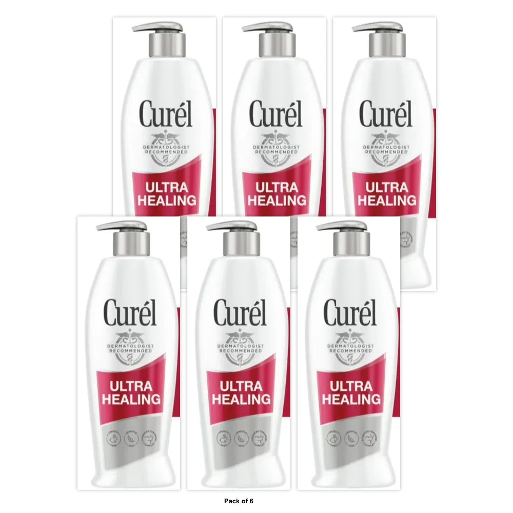 Curél Ultra Healing Intensive Fragrance-Free Lotion Extra-Dry Skin Sensitive S13 oz (Pack of 6)