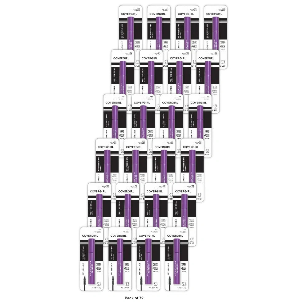 CoverGirl Professional Remarkable Mascara 0.30 fl Oz (Pack of 72)
