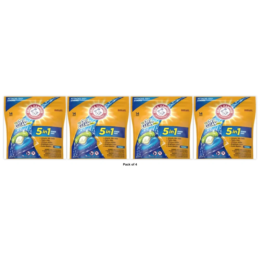 Arm and Hammer Plus Oxi Clean Fresh Scent 9.87 OZ (Pack of 4)
