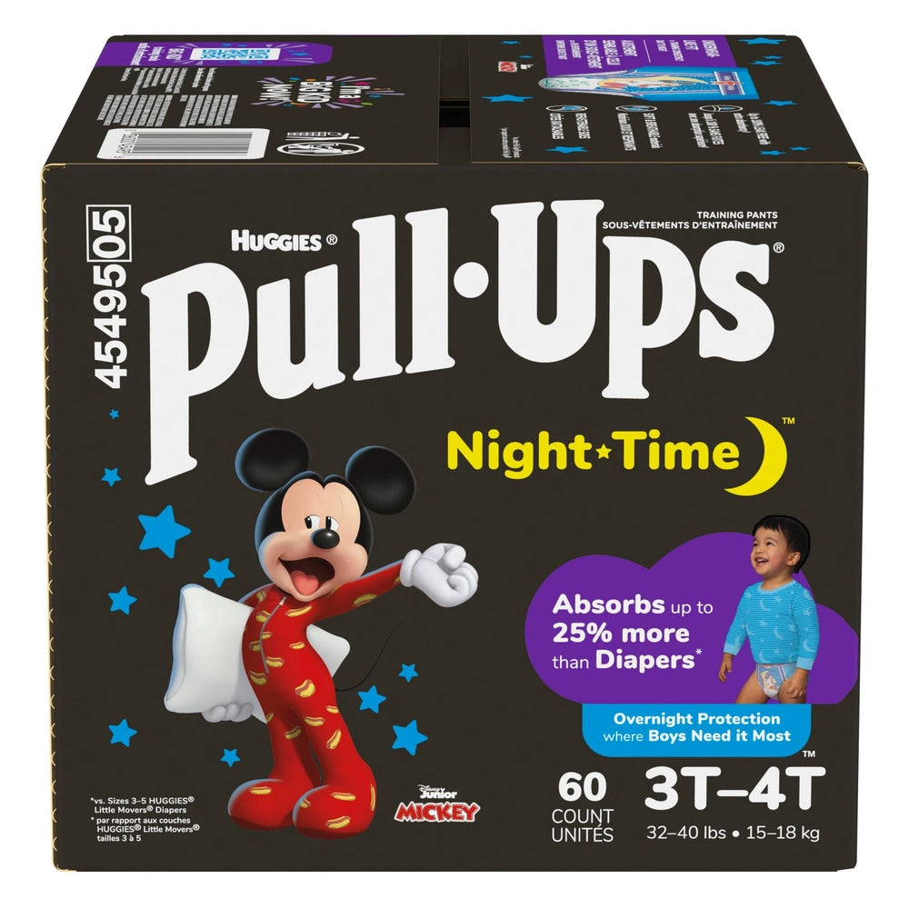Pull-Ups Night-Time Disposable Training Pants - Boys' - 3T-4T - (Pack of 1)