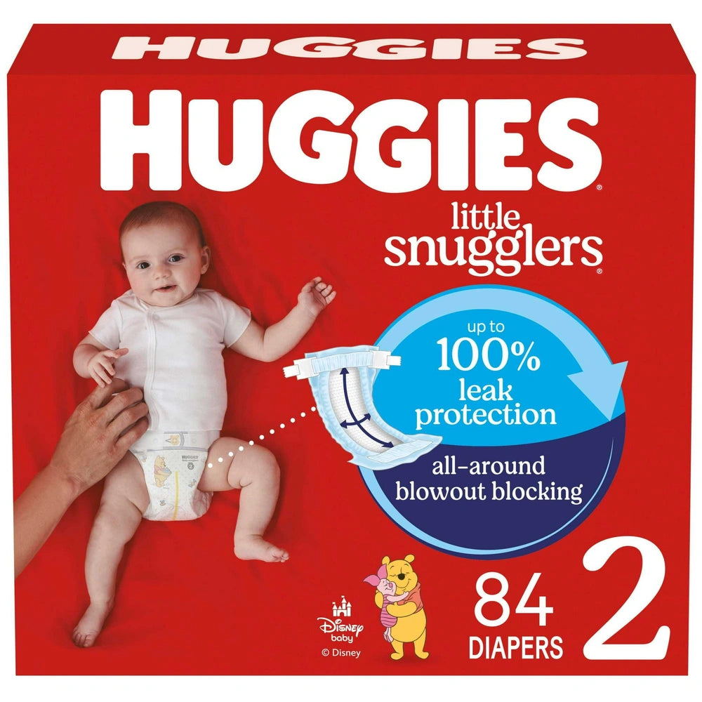 Huggies Little Snugglers Baby Diapers Size 2 (Pack of 1)