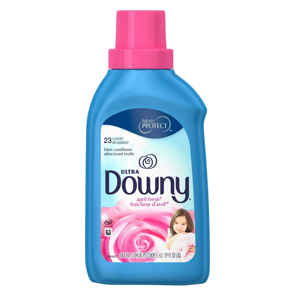 Downy Ultra Concentrated Liquid Fabric Softener April Fresh19 fl oz (Pack of 6)