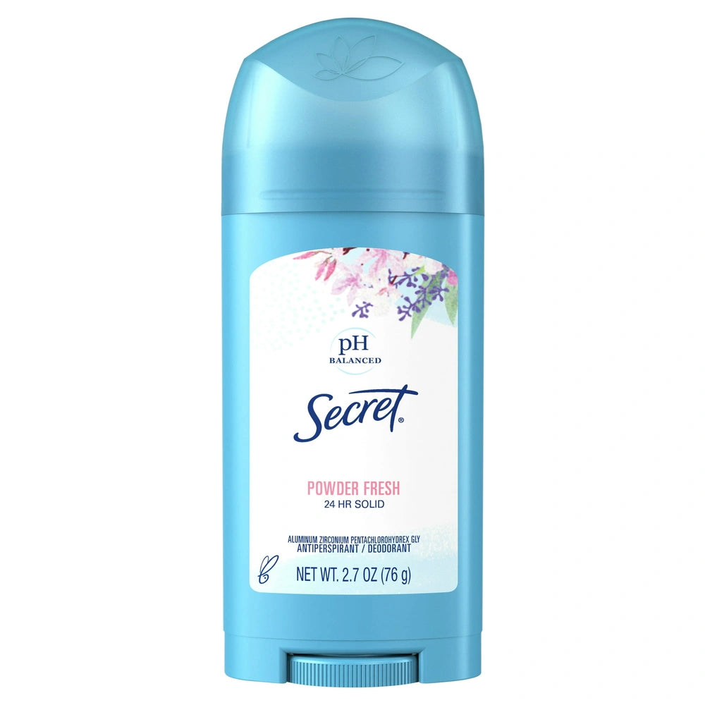 Secret Original Powder Fresh Women's Solid Antiperspirant & Deodorant 2.7 OZ (Pack of 12)