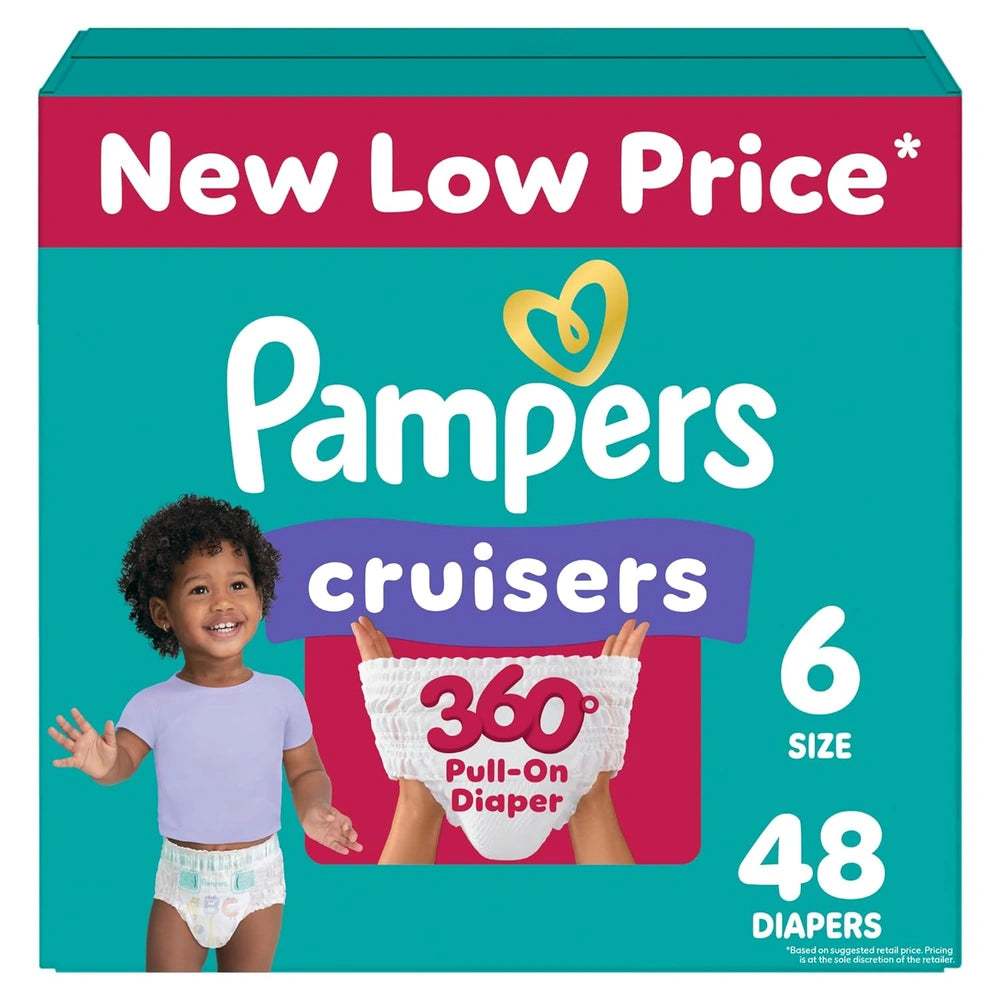 Pampers Cruisers 360 Diapers - Size 6 (Pack of 1)