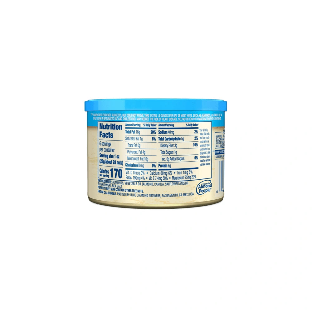 Blue Diamond Almonds Lightly Salted - 6 OZ(Pack of 12)