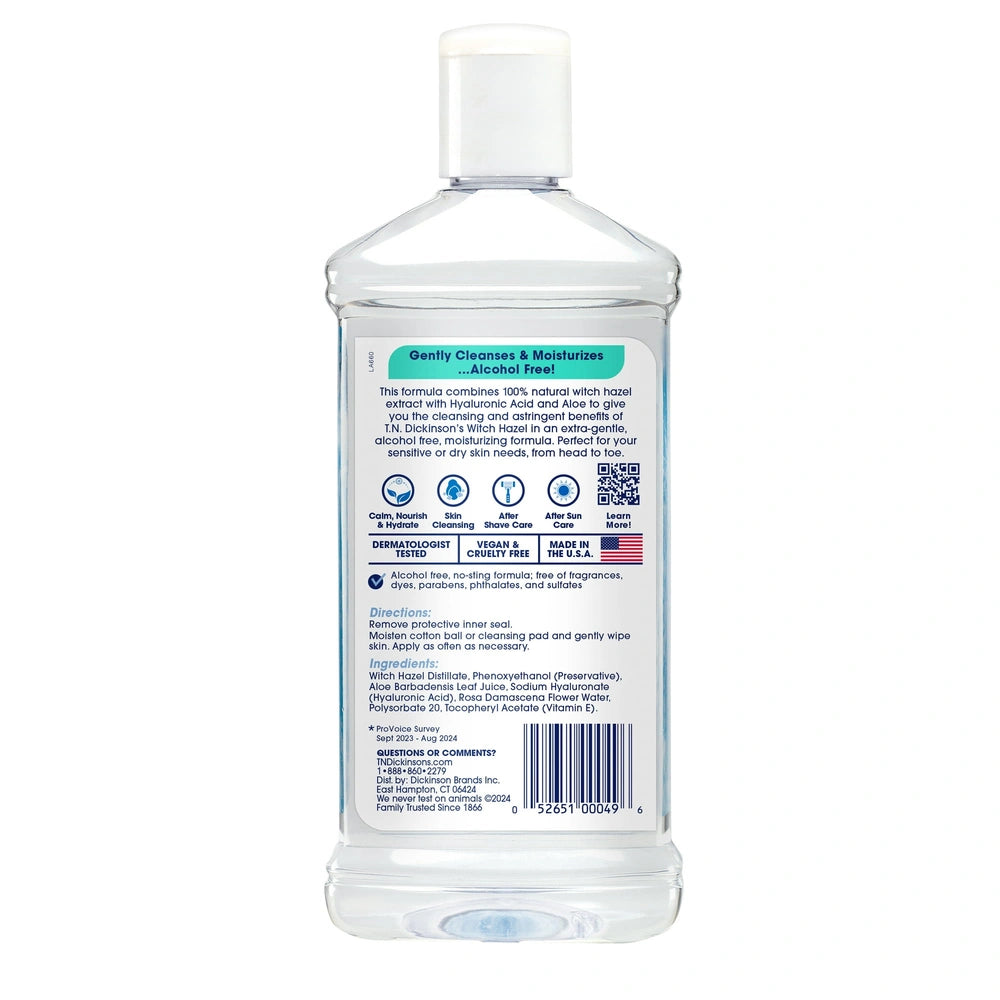 T.N. Dickinson s Witch Hazel Moisturizing Astringent 16 fl oz (Pack of 6)