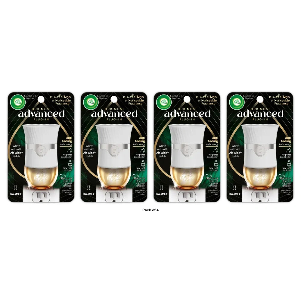 Air Wick Scented Oil Air Freshener - 1 Warmer (Pack of 4)