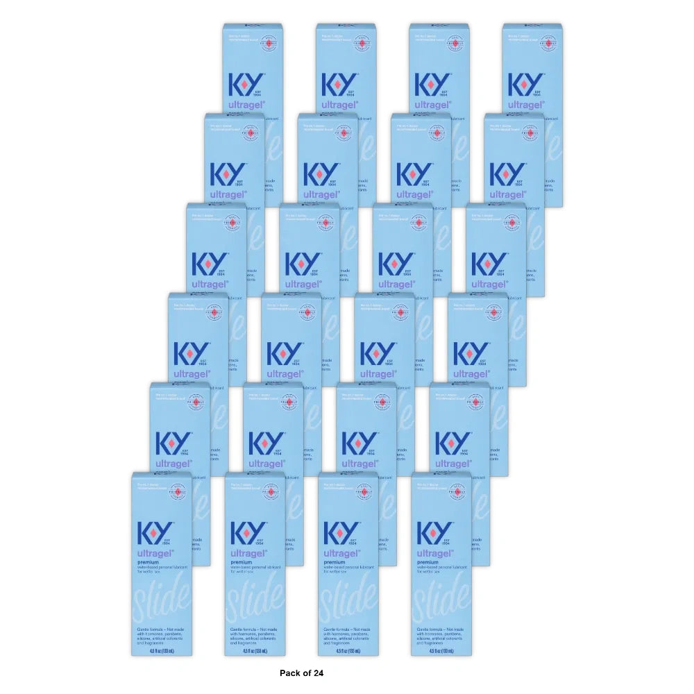 K-Y Ultragel Personal Lube - 4.5 fl Oz (Pack of 24)