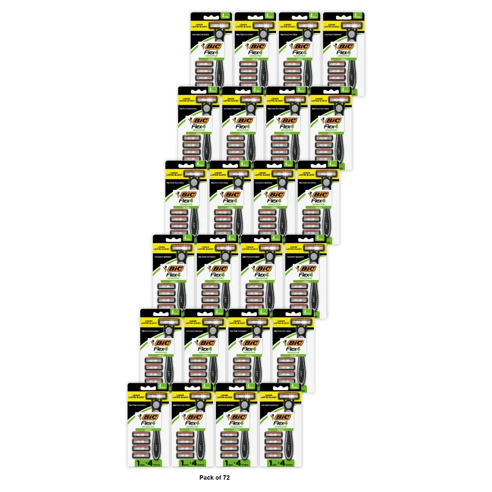 Bic 4 ea Razors, Razors (Pack of 72)