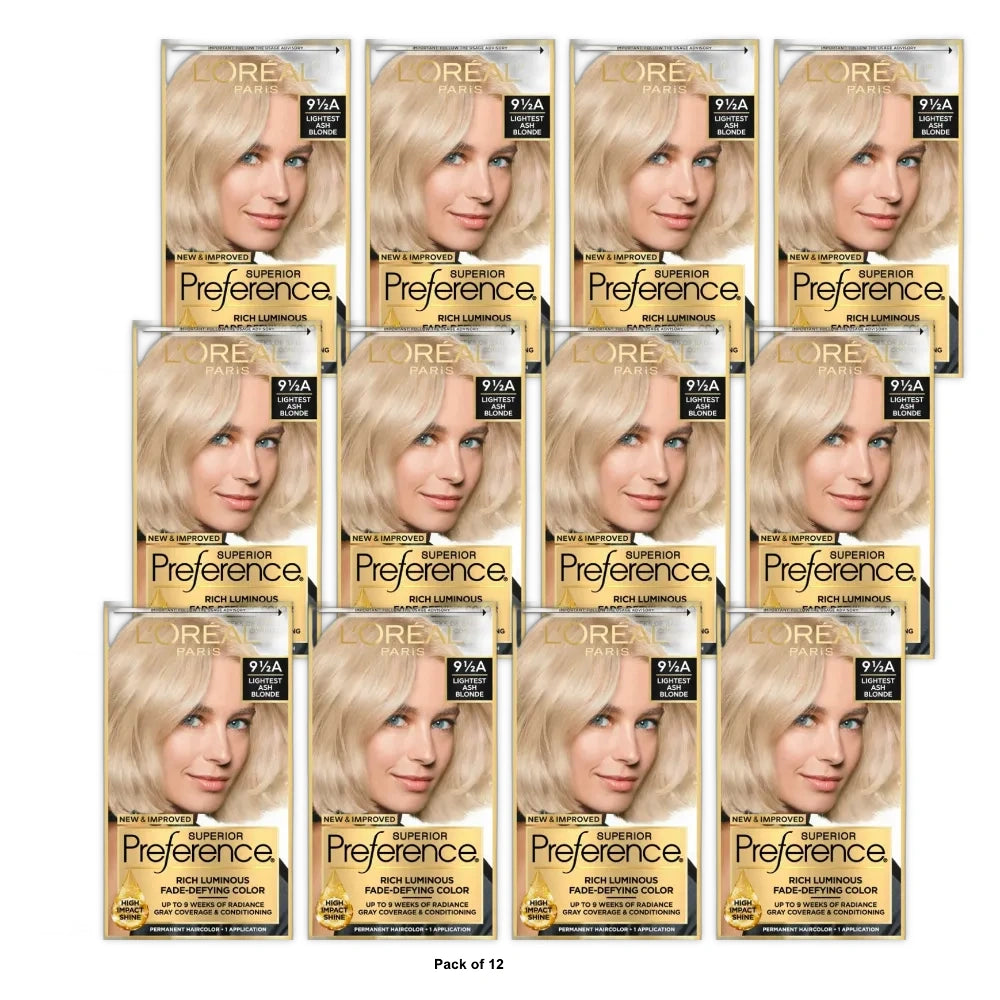 L'Oreal Paris Superior Preference Fade-Defying Color + Shine System - 6.5 fl OZ (Pack of 12)