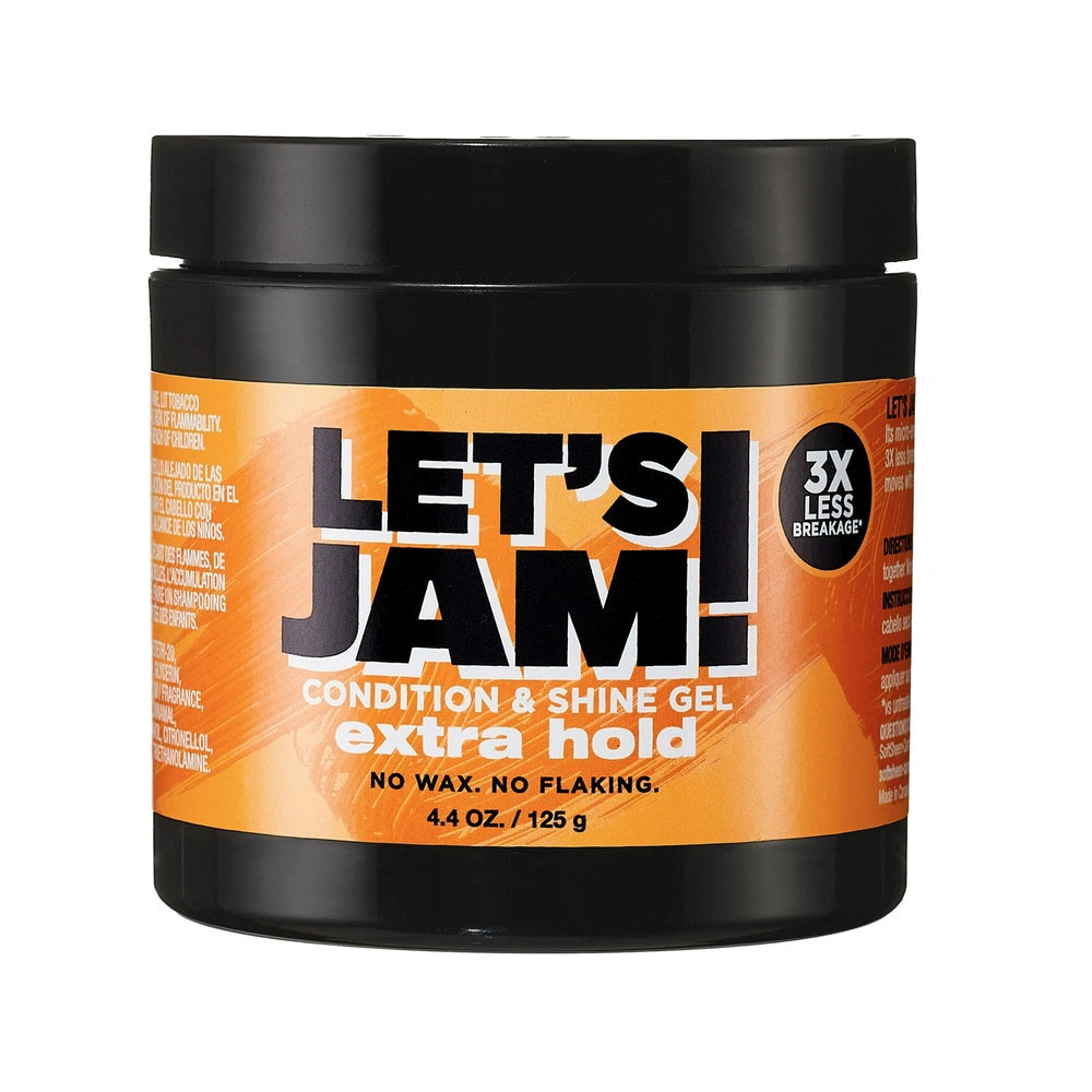 SoftSheen-Carson Let s Jam! Shining and Conditioning Hair Gel Extra Hold 4.4 OZ (Pack of 6)