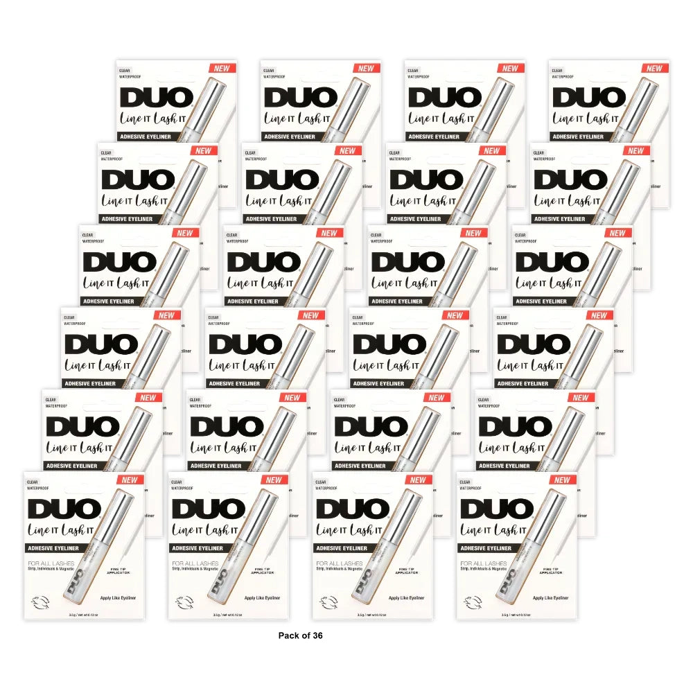 Duo Line It Lash It Adhesive Eyeliner - Clear - 0.12Oz (Pack Of 36)