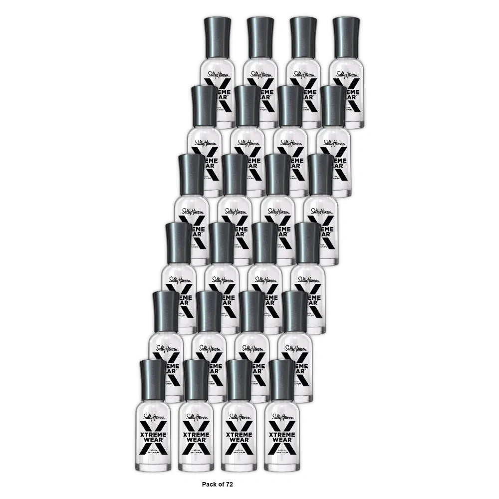 Sally Hansen Hard as Nails Xtreme Wear Nail Color, Invisible, 0.4 fl oz (Pack of 72)