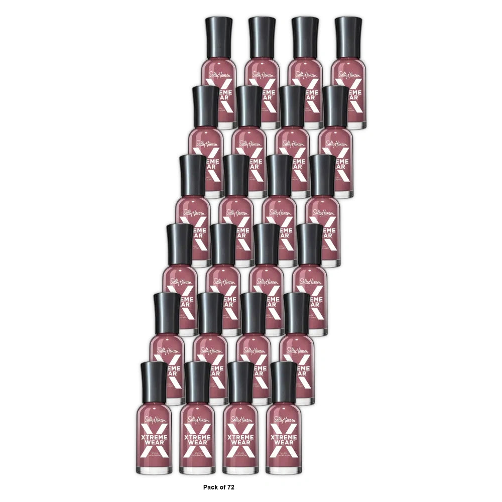 Xtreme Wear Nail Color - 189 Mauve Over by Sally Hansen for Women - 0.40 fl oz (Pack of 72)