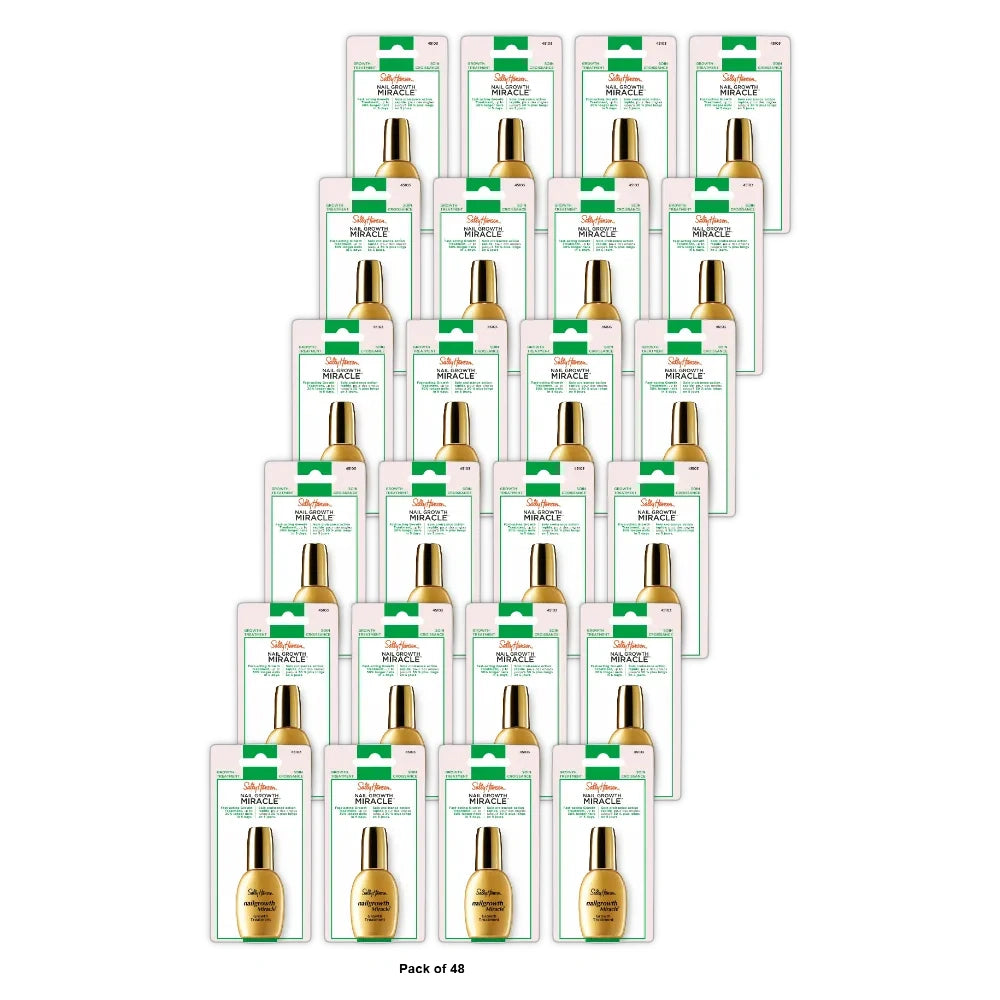 Sally Hansen Treatment Nailgrowth Miracle Nail Treatment 0.45 fl Oz (Pack of 48)