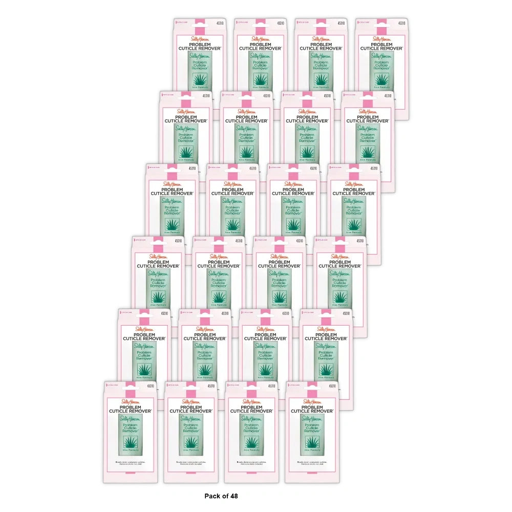 Sally Hansen Problem Cuticle Remover™ Eliminate Thick & Overgrown Cuticles 1 Oz (Pack of 48)