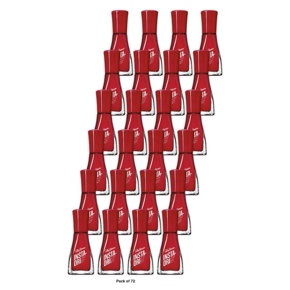 Sally Hansen Insta-Dri Nail Color - 383 ASAP Apple - 0.31 fl Oz (Pack of 72)