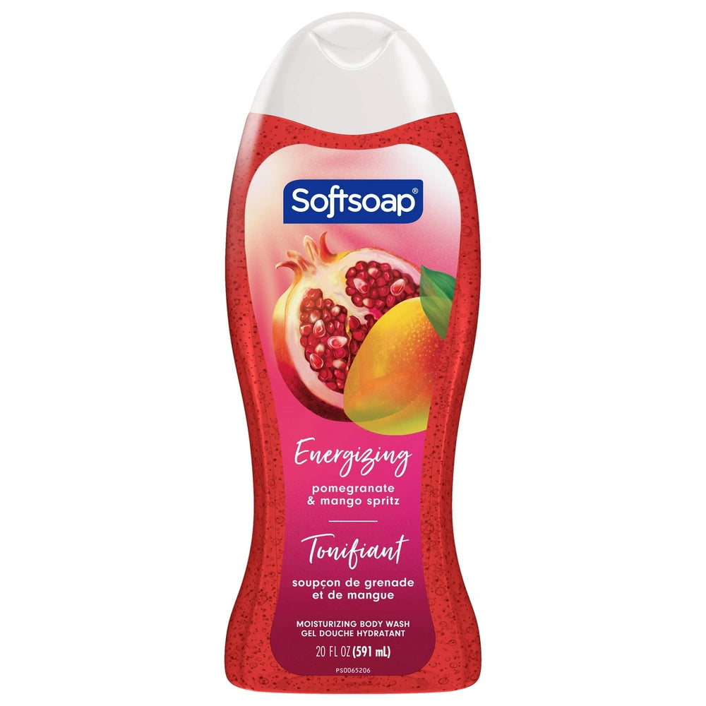 Softsoap Ssbw 20F/591Ml Cs Sp Pomegrante & Mango, 1.46875 Fl Oz (Pack Of 4)