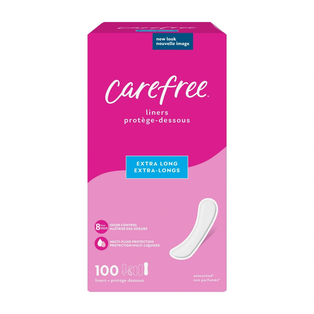 Carefree Unwrapped Unscented Panty Liners - (Pack of 3)