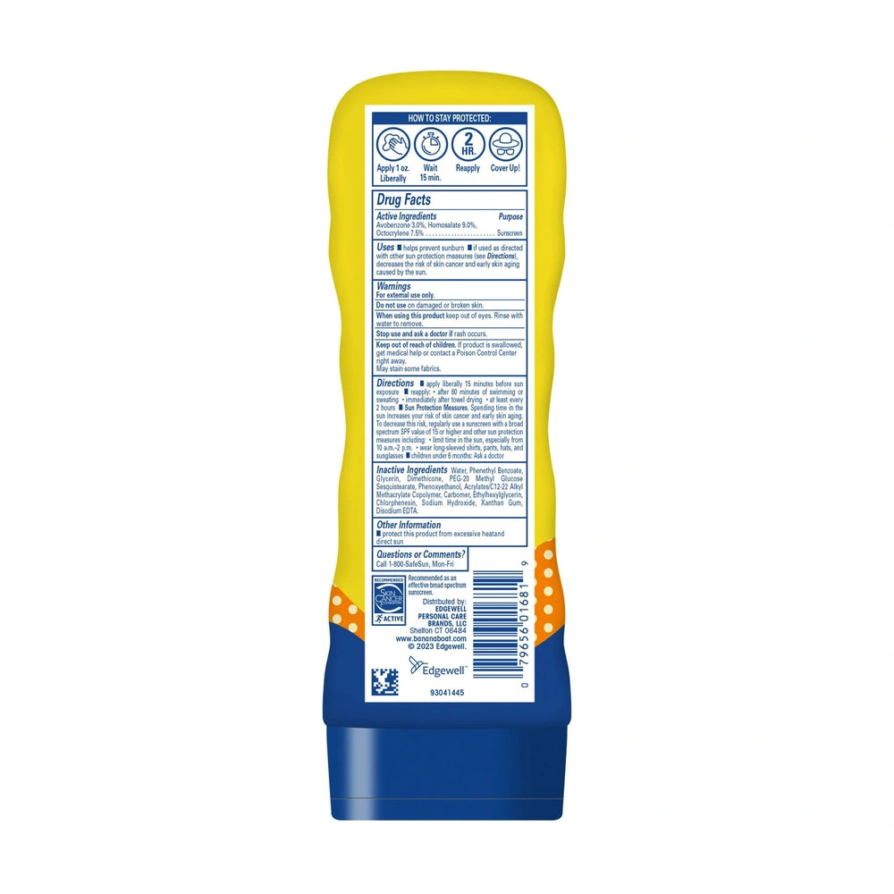 Banana Boat Kids Sport Sunscreen Lotion - SPF 50+ 6 fl OZ (Pack of 12)