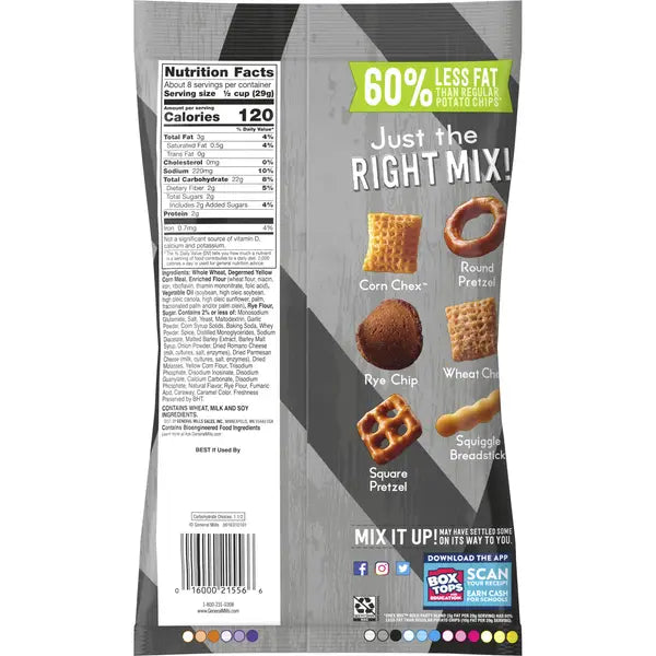 Chex Mix Bold Party Blend Snack Mix 8 OZ (Pack of 12)