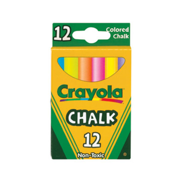 Crayola Chalk Colored 4.8oz (Pack of 36)