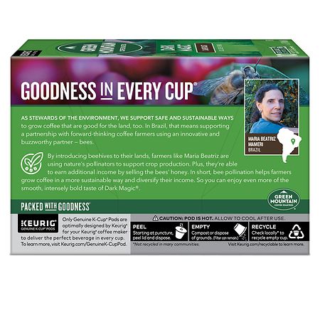 Green Mountain Coffee K-Cup Pods Dark Magic - 10.0 ea (Pack of 6)