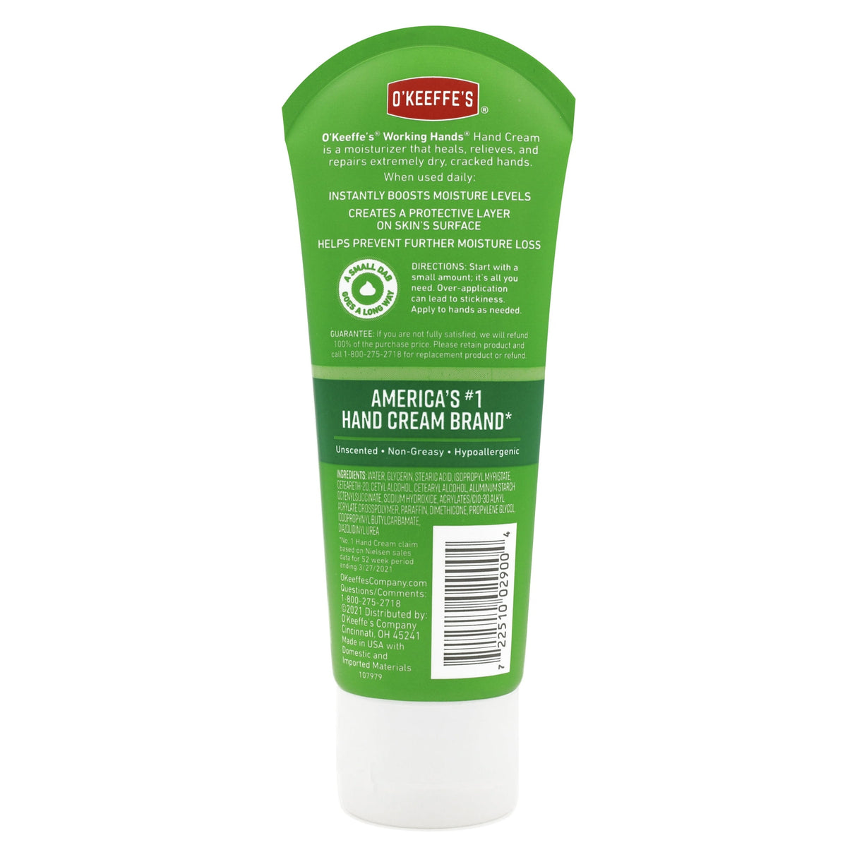 O Keeffe S Working Hands Hand Cream 3 Oz (Pack Of 5)