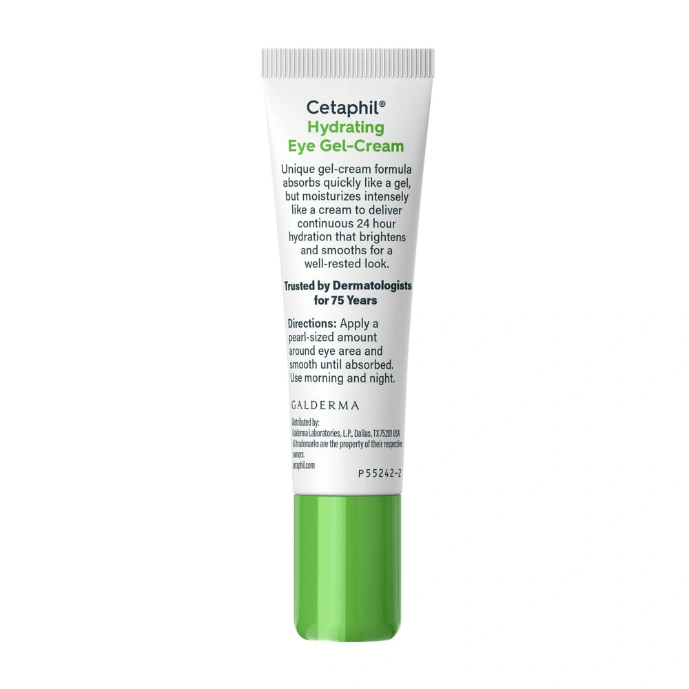 Cetaphil Hydrating Eye Gel with Hyaluronic Acid - 0.5 fl OZ (Pack of 12)