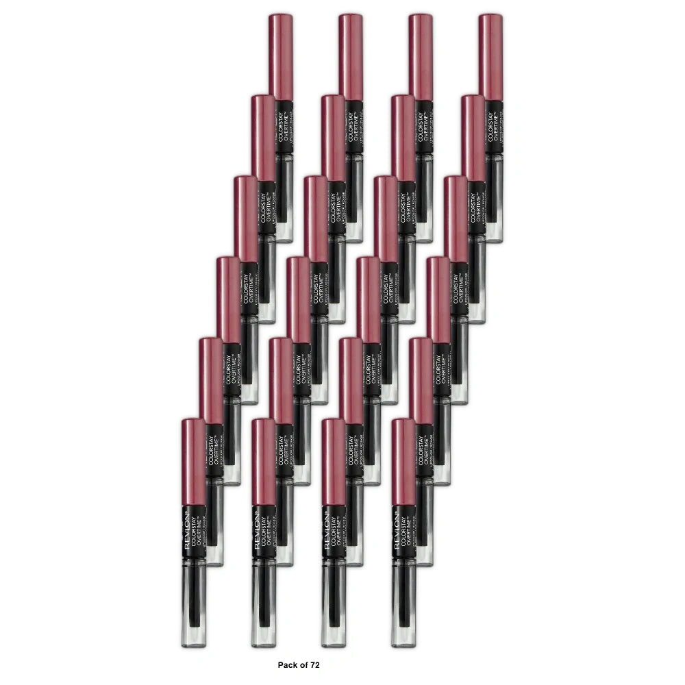 Revlon Colorstay Overtime Lipcolor - Infinite Raspberry - 0.07 Fl Oz (Pack Of 72)