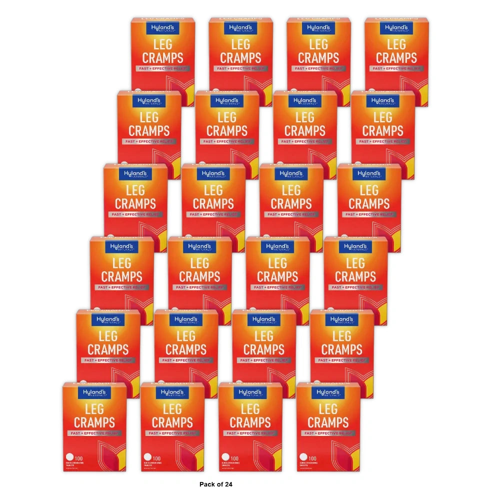 Hyland s Naturals Leg Cramps Quick-Dissolving Tablets - 100 count 1.92 Oz (Pack of 24)