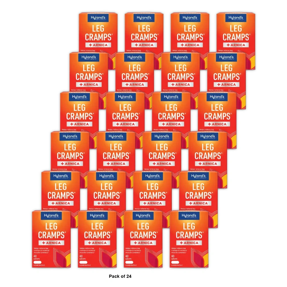 Hyland's Naturals Leg Cramps + Arnica Caplets - 40.0 ea (Pack of 24)