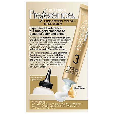 L Oreal Paris Superior Preference Fade-Defying Permanent Hair Color 5MB Medium (Pack of 12)