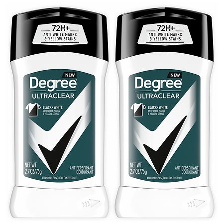 Degree Ultra Clear Black + White Antiperspirant 2.7 Oz (Pack of 6)