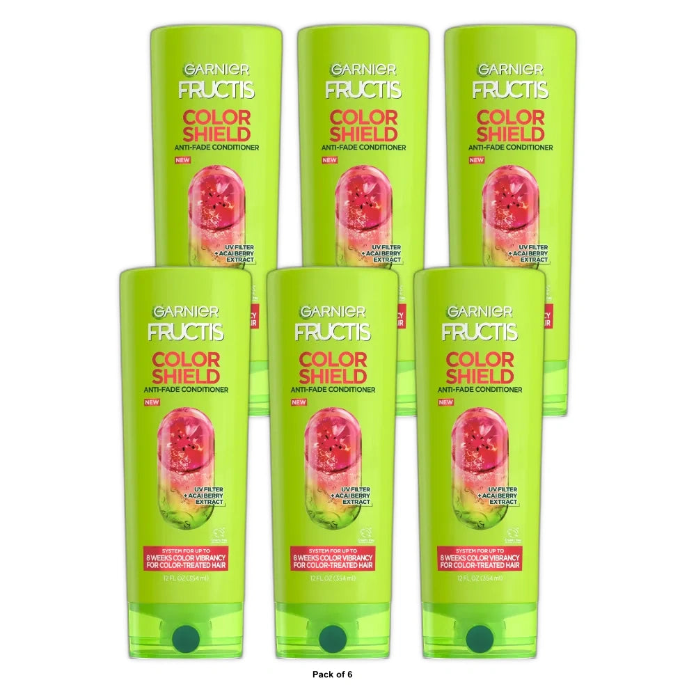 Garnier Fructis Color Shield Color Protecting Conditioner 12 fl oz(Pack of 6)