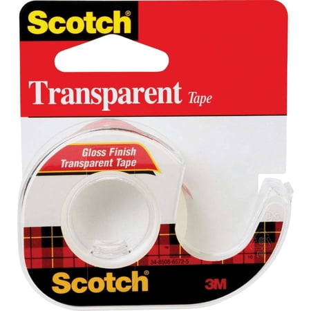 Scotch Transparent Tape 1/2 In. x 1000 In. (Pack of 144)