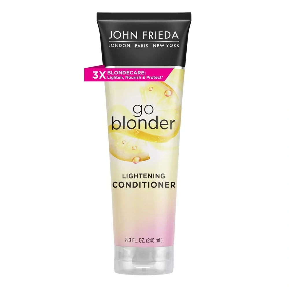 John Frieda Go Blonder Lightening Conditioner for Blonde Hair, Brighten Citrus a 8.3 Fl Oz(Pack of 6)