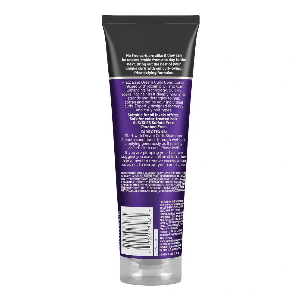 John Frieda Anti Frizz Frizz Ease Dream Curls Conditioner 8.45 oz(Pack of 6)