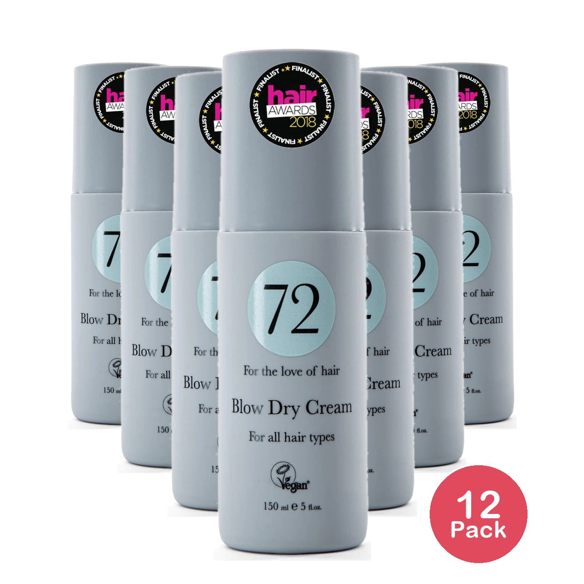 72 Hair Blow Dry Cream 150 ml - Heat Protection Formula{{name} 5 Fl. Oz (Pack of 12)