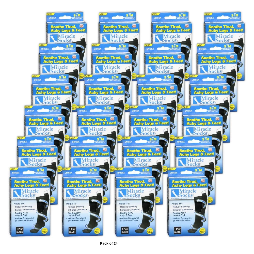 OnTel Miracle Socks Socks 1 ea 16 Oz (Pack of 24)