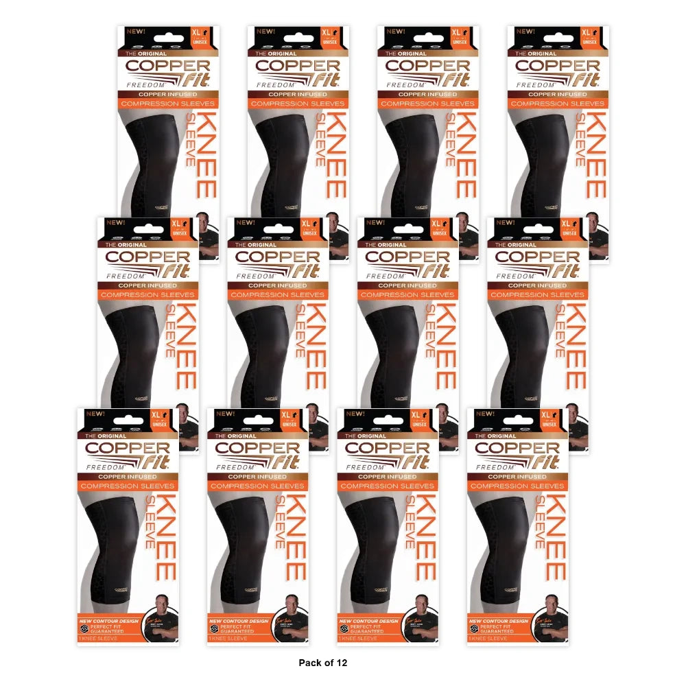As Seen On Tv Copper Fit 2.0 Knee Xlarge (Pack of 12)