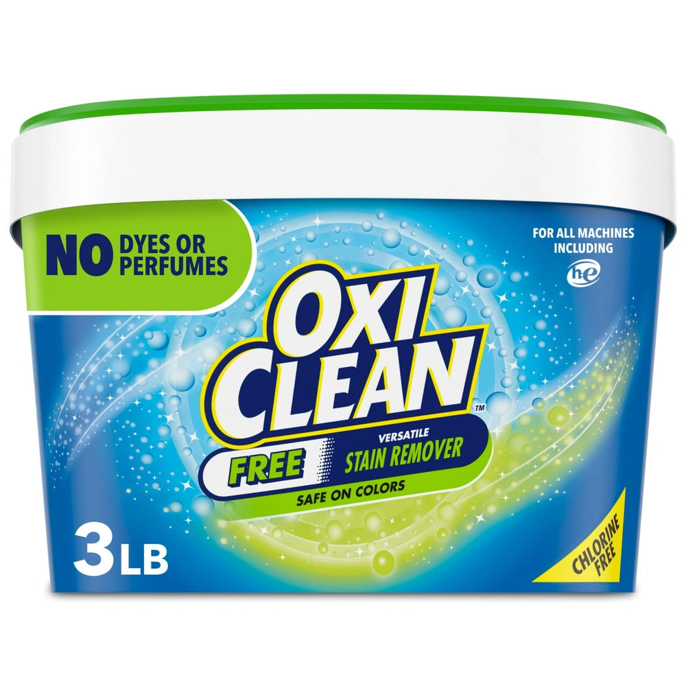 OxiClean Versatile Stain Remover Free Powder - 48 oz (Pack of 4)
