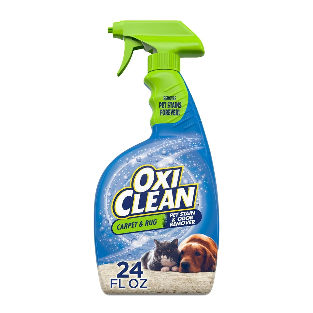 OxiClean Carpet and Rug Pet Stain and Odor Remover Spray 24 fl oz (Pack of 6)